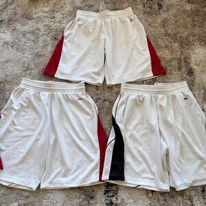 Eastbay Mens Evapor Basketball Shorts Size Medium Set of 3 Activewear Sports
